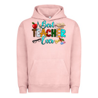Pigment Salmon best teacher ever Urban Hoodie - RanaPortraitStore