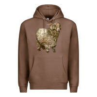 Chestnut Angora Goat Premium Hoodie - LillyAllenDesigns