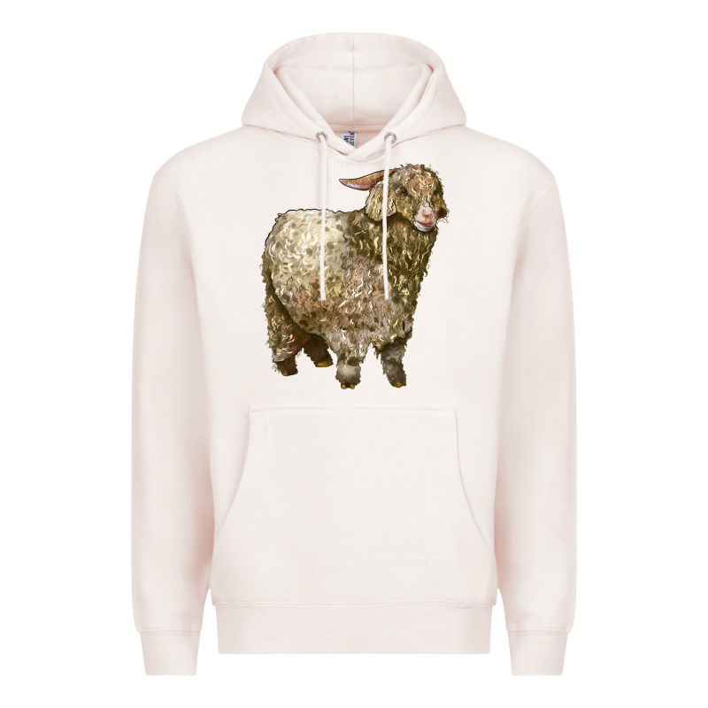 Angora Goat Premium Hoodie by LillyAllenDesigns | Teevron