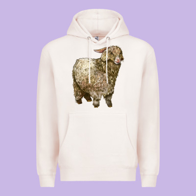 Angora Goat Premium Hoodie Designed By Lillyallendesigns