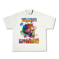 Pistachio Autism seeing in the world differently Urban Heavy Tee - FaDigitalArtStudio
