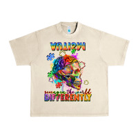Sandshell Autism seeing in the world differently Urban Heavy Tee - FaDigitalArtStudio