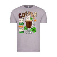 Vintage Zinc Irish coffee St. Patrick's Day Vintage Tee - FaDigitalArtStudio