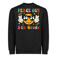 Black peace out 2024 5th grade Heavyweight Sweatshirt - JahusDesignShop