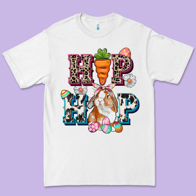 Western Hip Hop Bunny Easter Day Premium Tee Designed By Cowgirlartshop