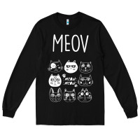 Black Meow Long Sleeve Tee - Bettercallsaul