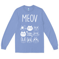 Colony Blue Meow Long Sleeve Tee - Bettercallsaul