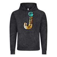 Vintage Black farm life alphabet lowercase letters j Vintage Hoodie - BundleAndBundleShop