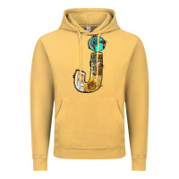 Vintage Mustard farm life alphabet lowercase letters j Vintage Hoodie - BundleAndBundleShop