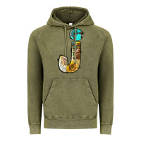 Vintage Olive farm life alphabet lowercase letters j Vintage Hoodie - BundleAndBundleShop