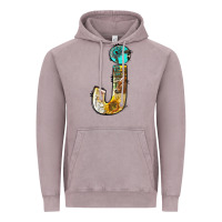 Vintage Zinc farm life alphabet lowercase letters j Vintage Hoodie - BundleAndBundleShop
