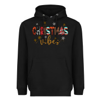 Black christmas vibes Heavyweight Hoodie - JahusDesignShop