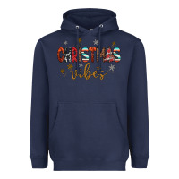 Navy christmas vibes Heavyweight Hoodie - JahusDesignShop
