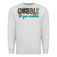 Dove Grey gobble til tou wobble Premium Sweatshirt - JahusDesignShop