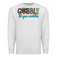 Oatmeal Heather gobble til tou wobble Premium Sweatshirt - JahusDesignShop