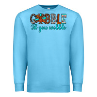 Ocean Blue gobble til tou wobble Premium Sweatshirt - JahusDesignShop