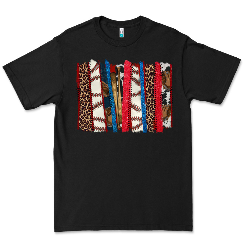 Baseball Brushstroke Premium Tee by HowdyJamesFarm | Teevron
