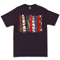 Plum Baseball brushstroke Premium Tee - HowdyJamesFarm
