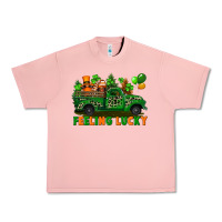 Salmon feeling lucky with gnomes on truck Urban Heavy Tee - FaDigitalArtStudio