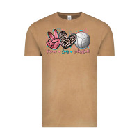 Vintage Camel Peace Love Volleyball Vintage Tee - FaDigitalArtStudio