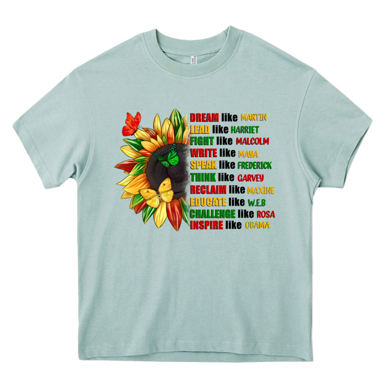 Dream Like Martin Juneteenth Heavy Core Tee by CowGirlArtShop | Teevron