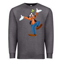 Charcoal Heather goofy Premium Sweatshirt - baoMotion