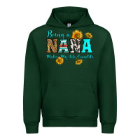 Forest Green being nana makes my life complete Urban Hoodie - RanaPortraitStore