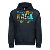 Navy being nana makes my life complete Urban Hoodie - RanaPortraitStore