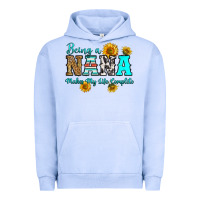 Pigment Grape Ice being nana makes my life complete Urban Hoodie - RanaPortraitStore