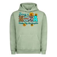 Pigment Oil Green being nana makes my life complete Urban Hoodie - RanaPortraitStore