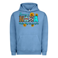Pigment Pebble Blue being nana makes my life complete Urban Hoodie - RanaPortraitStore