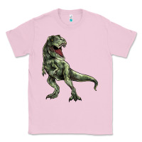 Bubblegum Pink T-rex Classic Tee - HowdyJamesFarm