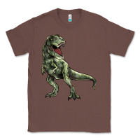 Chestnut T-rex Classic Tee - HowdyJamesFarm