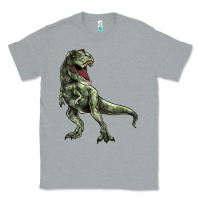 Heather Grey T-rex Classic Tee - HowdyJamesFarm