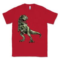 Red T-rex Classic Tee - HowdyJamesFarm