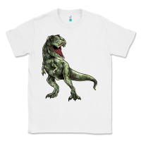 White T-rex Classic Tee - HowdyJamesFarm