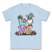 Dusty Blue easter gnome easter bunny gnome Classic Tee - Jasminsmagicworld
