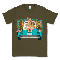 Army Green easter bunny truck Classic Tee - Artiststas