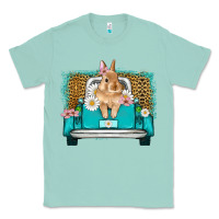 Seafoam easter bunny truck Classic Tee - Artiststas