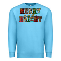 Ocean Blue merry and bright Premium Sweatshirt - JahusDesignShop
