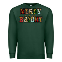 Sports Green merry and bright Premium Sweatshirt - JahusDesignShop