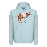 Blue Mist Nubian Goat Premium Hoodie - LillyAllenDesigns