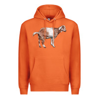 Carrot Nubian Goat Premium Hoodie - LillyAllenDesigns