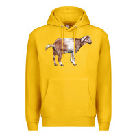 Lemon Nubian Goat Premium Hoodie - LillyAllenDesigns