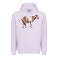 Lilac Nubian Goat Premium Hoodie - LillyAllenDesigns