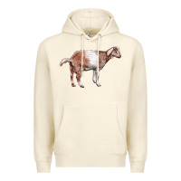Sandshell Nubian Goat Premium Hoodie - LillyAllenDesigns