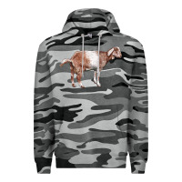 Slate Camo Nubian Goat Premium Hoodie - LillyAllenDesigns