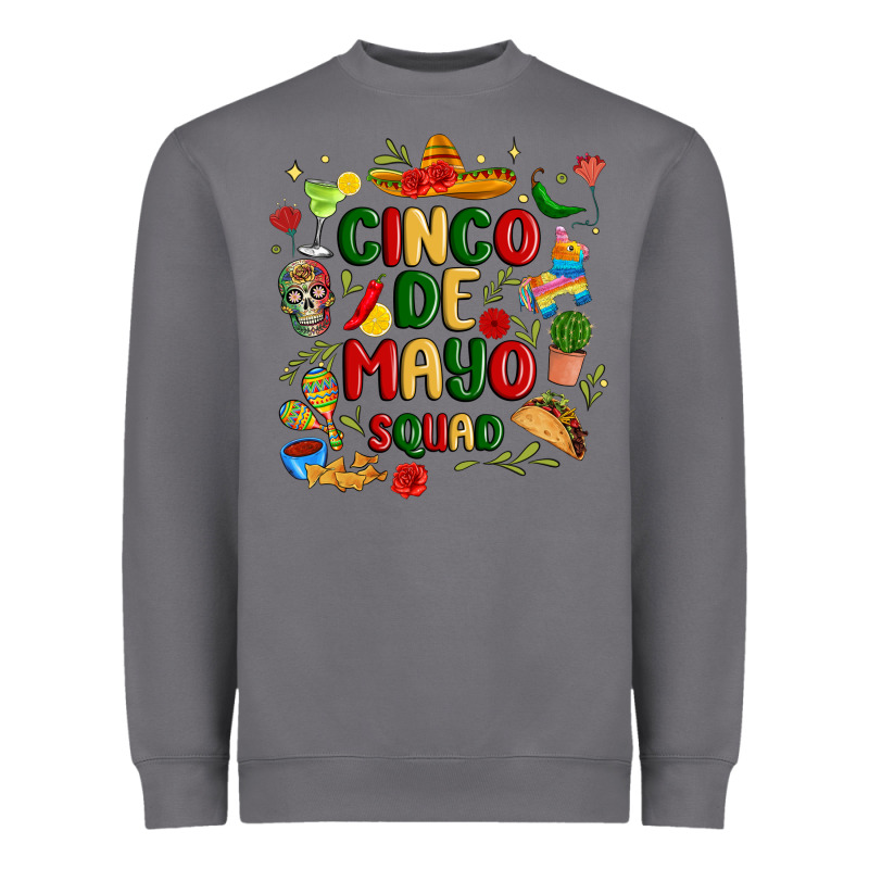 Cinco De Mayo Squad Heavyweight Sweatshirt by JahusDesignShop | Teevron