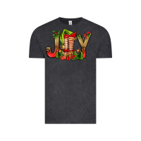 Vintage Black joy christmas with elf bbs Vintage Tee - BundleAndBundleShop