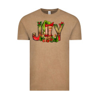 Vintage Coffee joy christmas with elf bbs Vintage Tee - BundleAndBundleShop